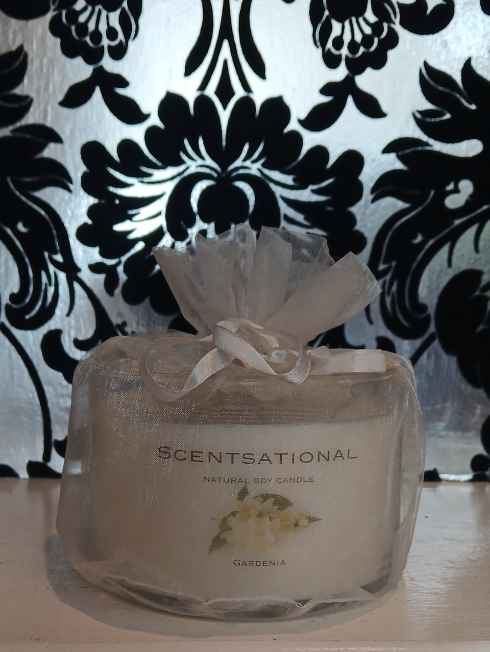 Gardenia Natural 3 Wick Soy Candle